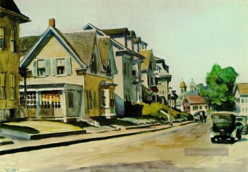 Edward Hopper Werke - Sonne auf Aussichtsstraße Gloucester Massachusetts 1934 Edward Hopper
